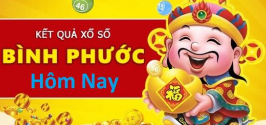 Kết quả xổ số Bình Phước hôm nay